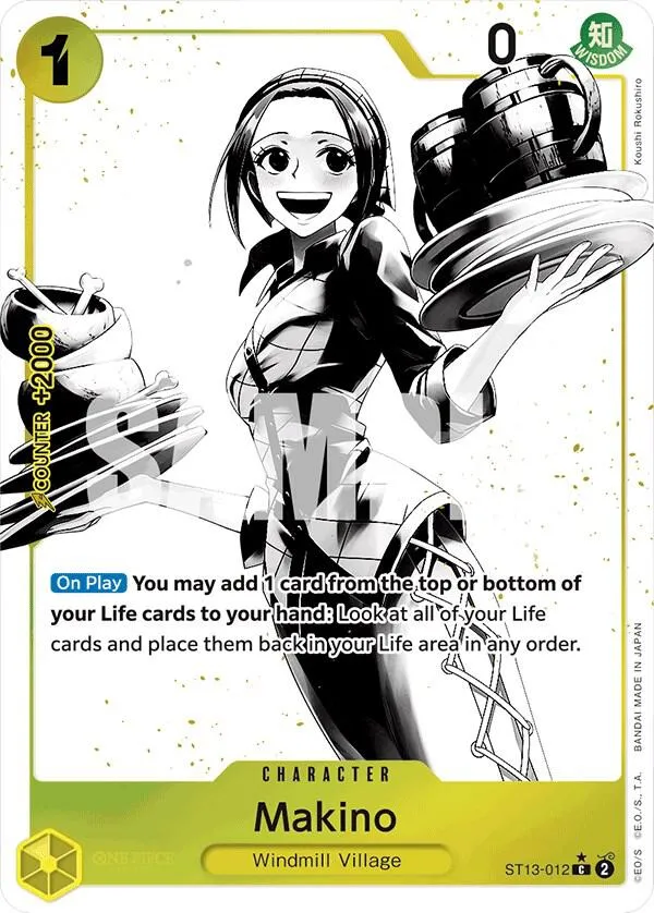 Makino (Parallel) — ST-13: Ultra Deck The Three Brothers — One Piece Card Game