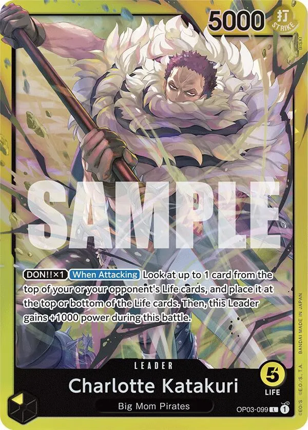 Charlotte Katakuri (OP03-099) — ST-20: Starter Deck 20 YELLOW Charlotte Katakuri — One Piece Card Game