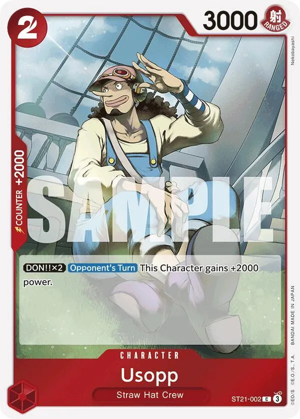 Usopp — ST-21: Starter Deck 21 EX Gear 5 — One Piece Card Game