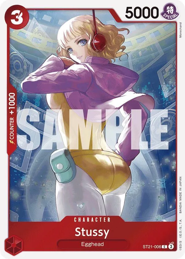 Stussy — ST-21: Starter Deck 21 EX Gear 5 — One Piece Card Game