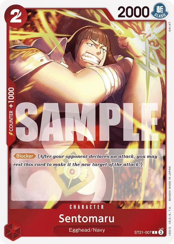 Sentomaru — ST-21: Starter Deck 21 EX Gear 5 — One Piece Card Game