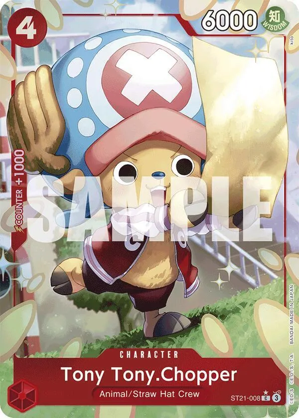 Tony Tony.Chopper (Parallel) — ST-21: Starter Deck 21 EX Gear 5 — One Piece Card Game