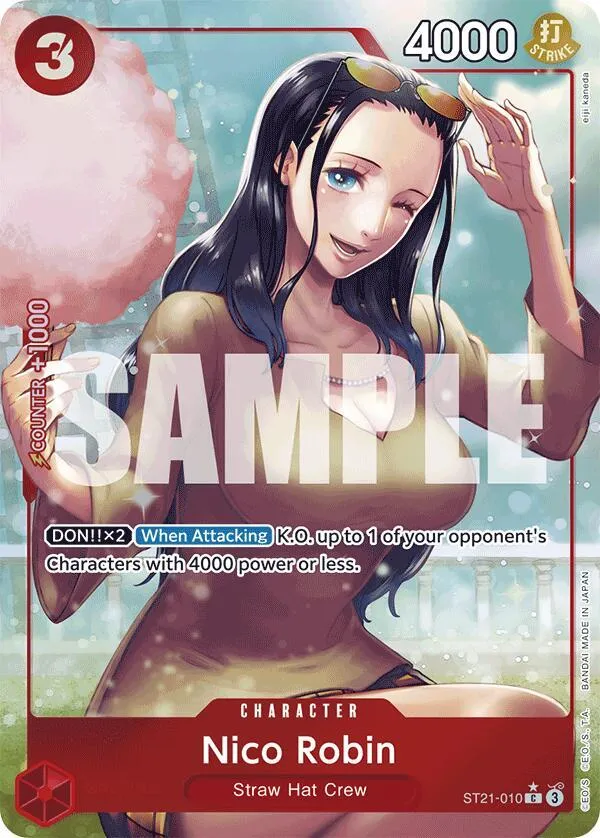 Nico Robin (Parallel) — ST-21: Starter Deck 21 EX Gear 5 — One Piece Card Game
