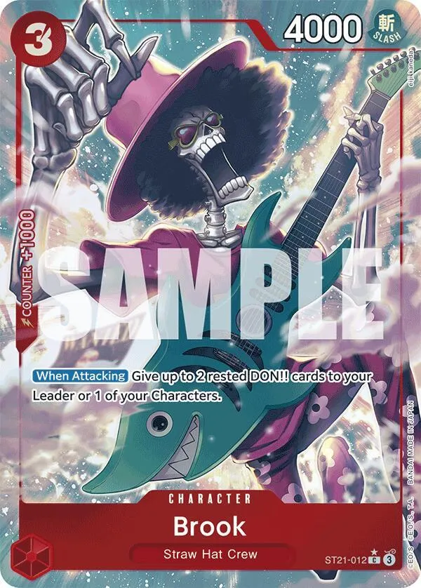 Brook (Parallel) — ST-21: Starter Deck 21 EX Gear 5 — One Piece Card Game