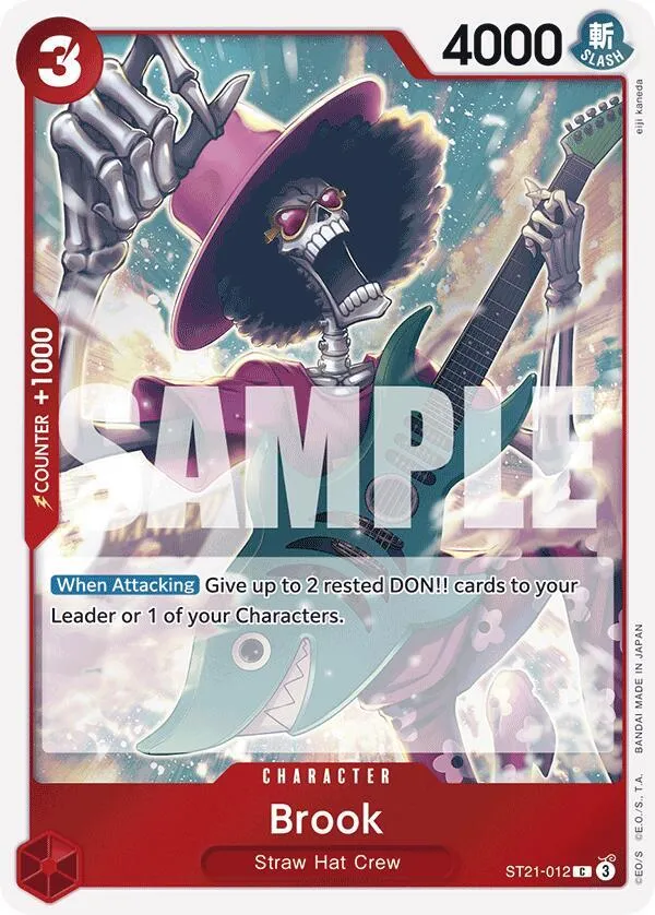 Brook — ST-21: Starter Deck 21 EX Gear 5 — One Piece Card Game