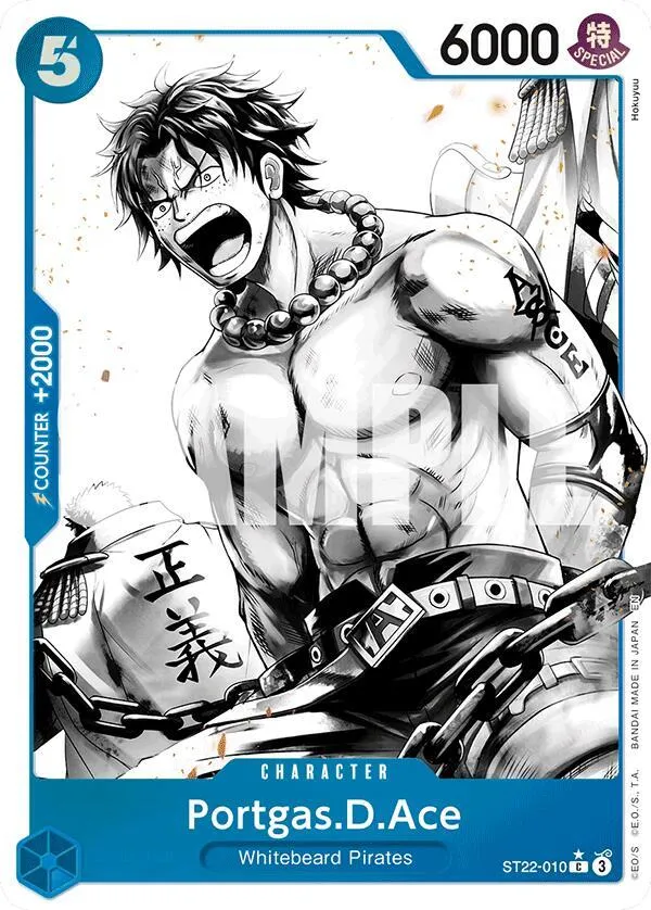 Portgas.D.Ace (ST22-010) — ST-22: Starter Deck 22 Ace & Newgate — One Piece Card Game