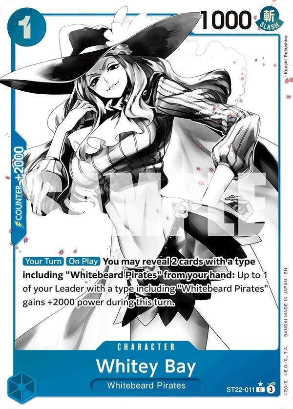 Whitey Bay (ST22-011) — ST-22: Starter Deck 22 Ace & Newgate — One Piece Card Game