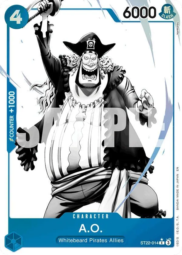 A.O. (ST22-014) — ST-22: Starter Deck 22 Ace & Newgate — One Piece Card Game