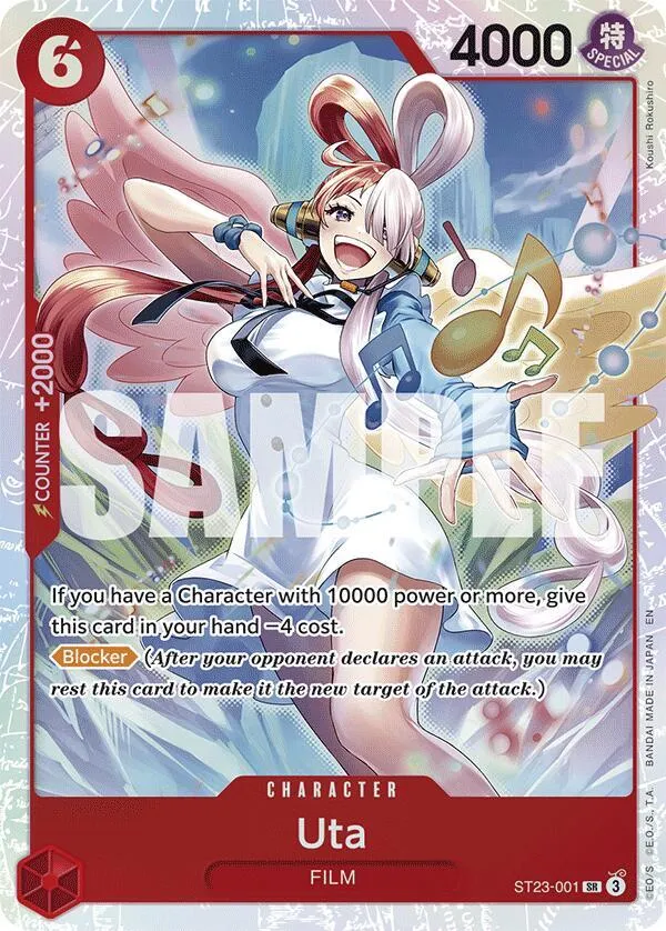 Uta from ST-23: Starter Deck 23 RED Shanks - One Piece Card Game