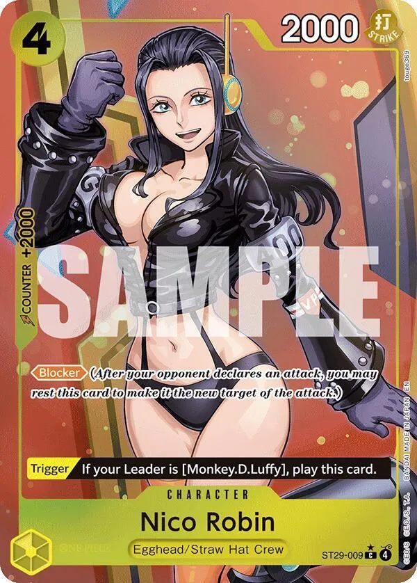 Nico Robin (Full Art) — ST-29: Starter Deck 29 Egghead — One Piece Card Game