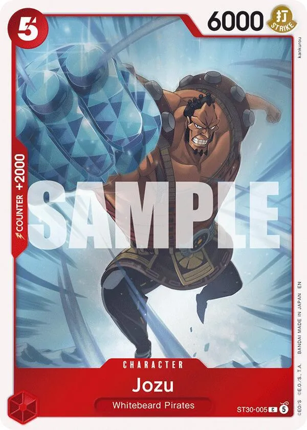 Jozu — ST-30: Starter Deck 30 EX Luffy & Ace — One Piece Card Game