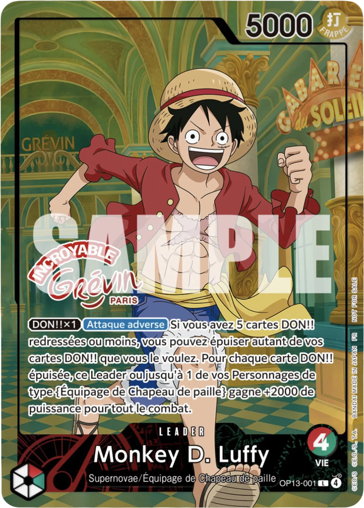 Monkey.D.Luffy — One Piece Promotion Cards — One Piece Card Game