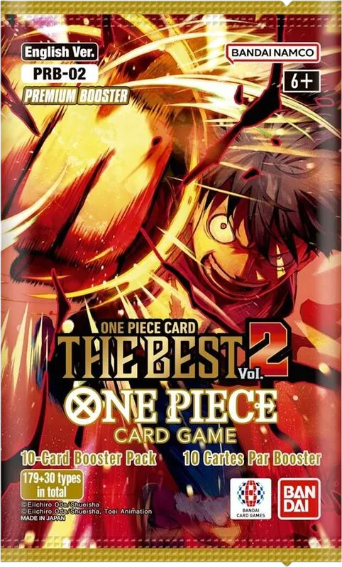 One Piece : The best Vol 2 Booster — Premium Booster -The Best- Vol. 2 — One Piece Card Game