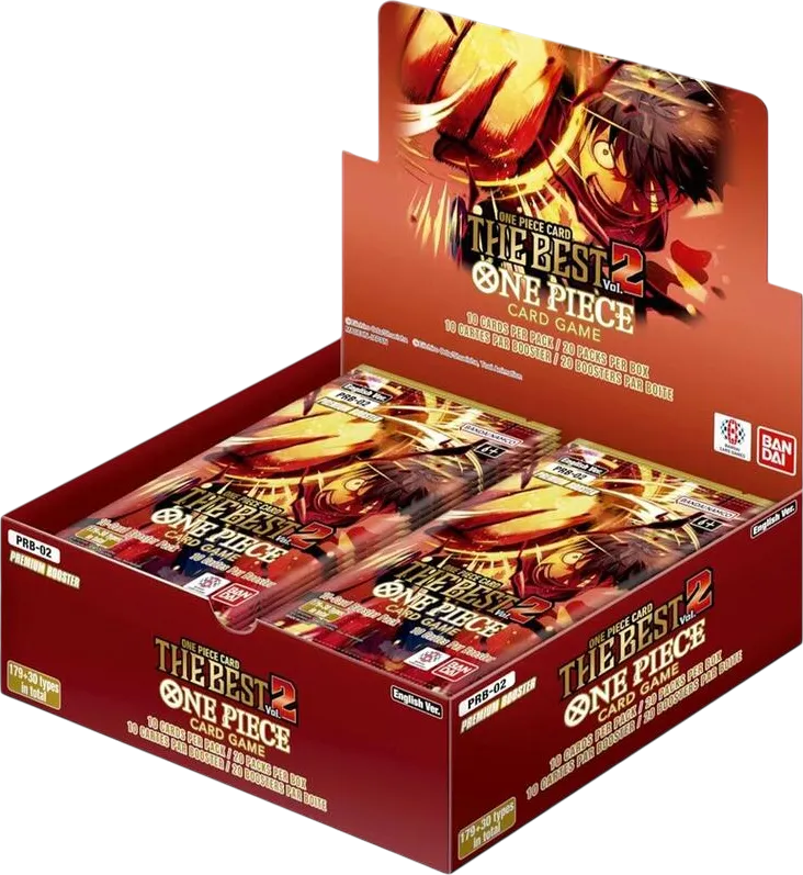 One Piece : The best Vol 2 Booster Box — Premium Booster -The Best- Vol. 2 — One Piece Card Game