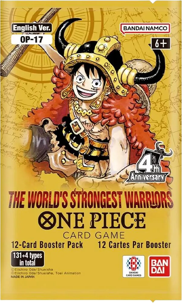 Booster The World's Strongest Warriors — The World's Strongest Warriors — One Piece Card Game