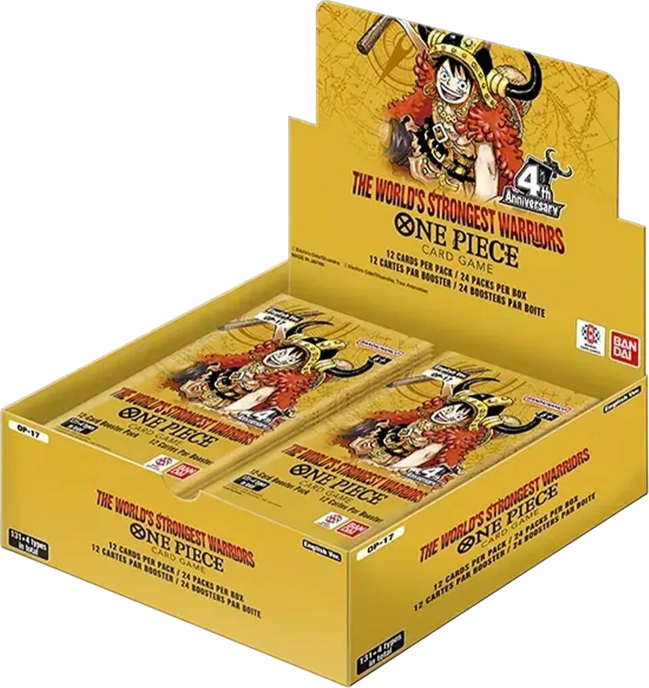 Display The World's Strongest Warriors — The World's Strongest Warriors — One Piece Card Game