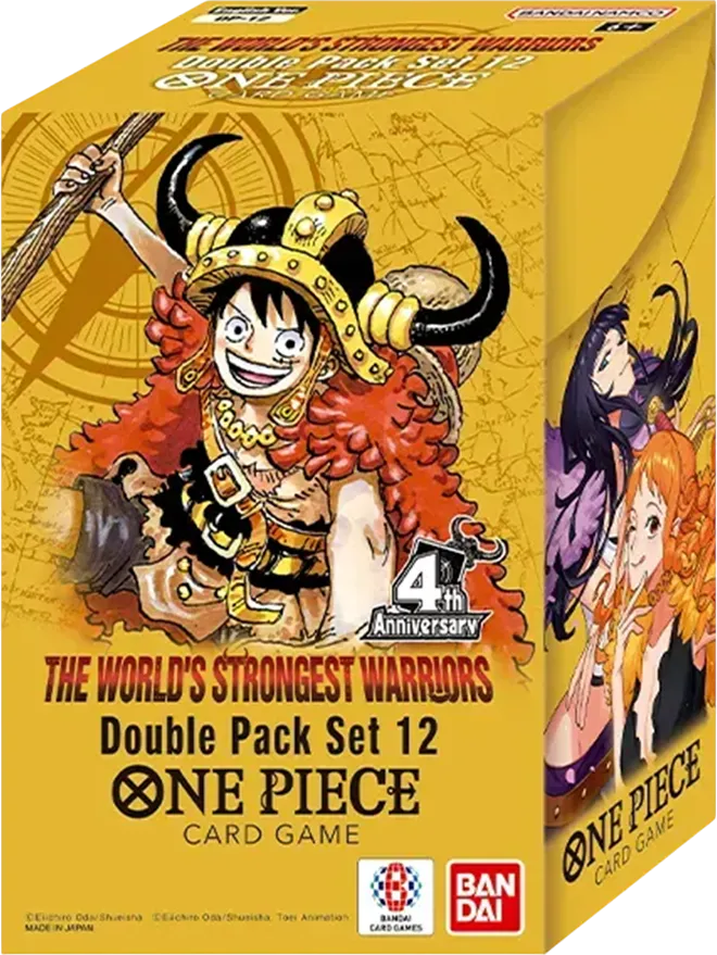 The World's Strongest Warriors : Double Pack Set Vol. 12 — The World's Strongest Warriors — One Piece Card Game