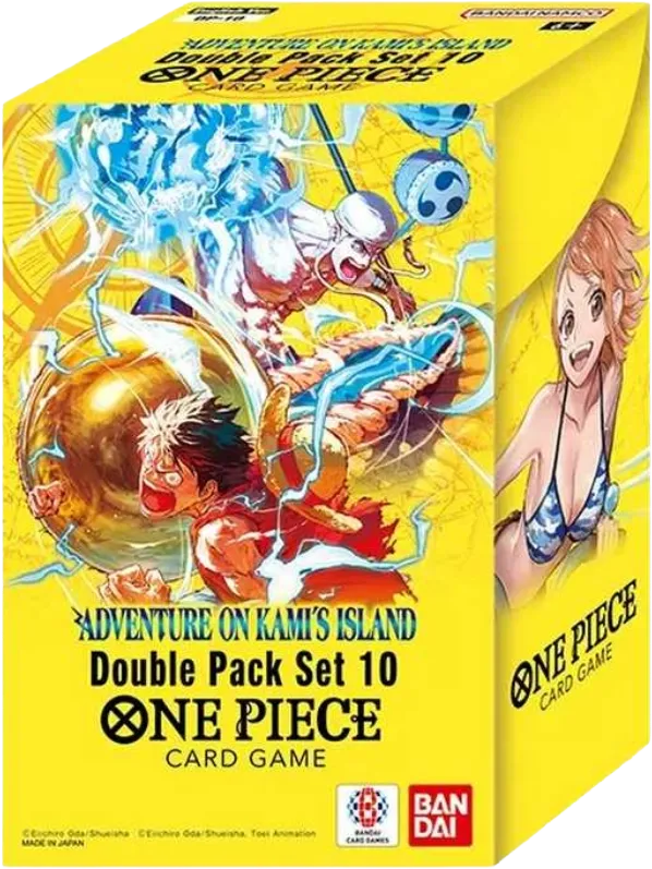 Double Pack Set Vol. 10 Adventure on Kami's Island — Adventure on Kami's Island — One Piece Card Game