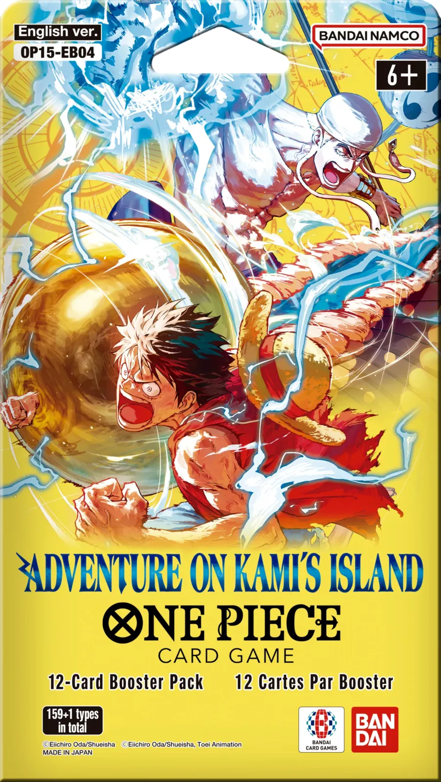 Sleeved Booster Adventure on Kami's Island — Adventure on Kami's Island — One Piece Card Game