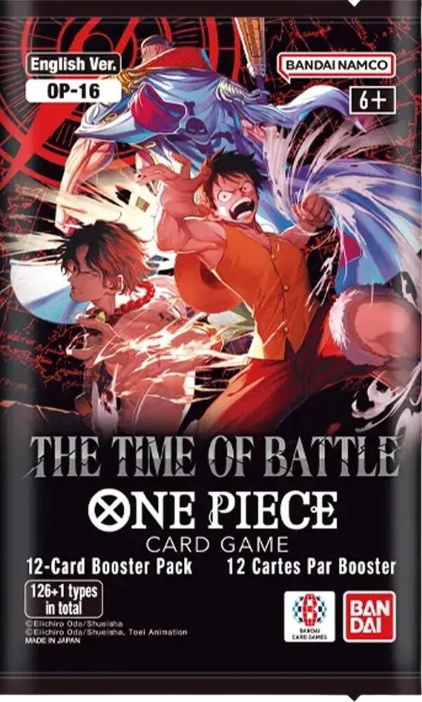 One Piece : The Time of Battle Booster — The Time of Battle — One Piece Card Game