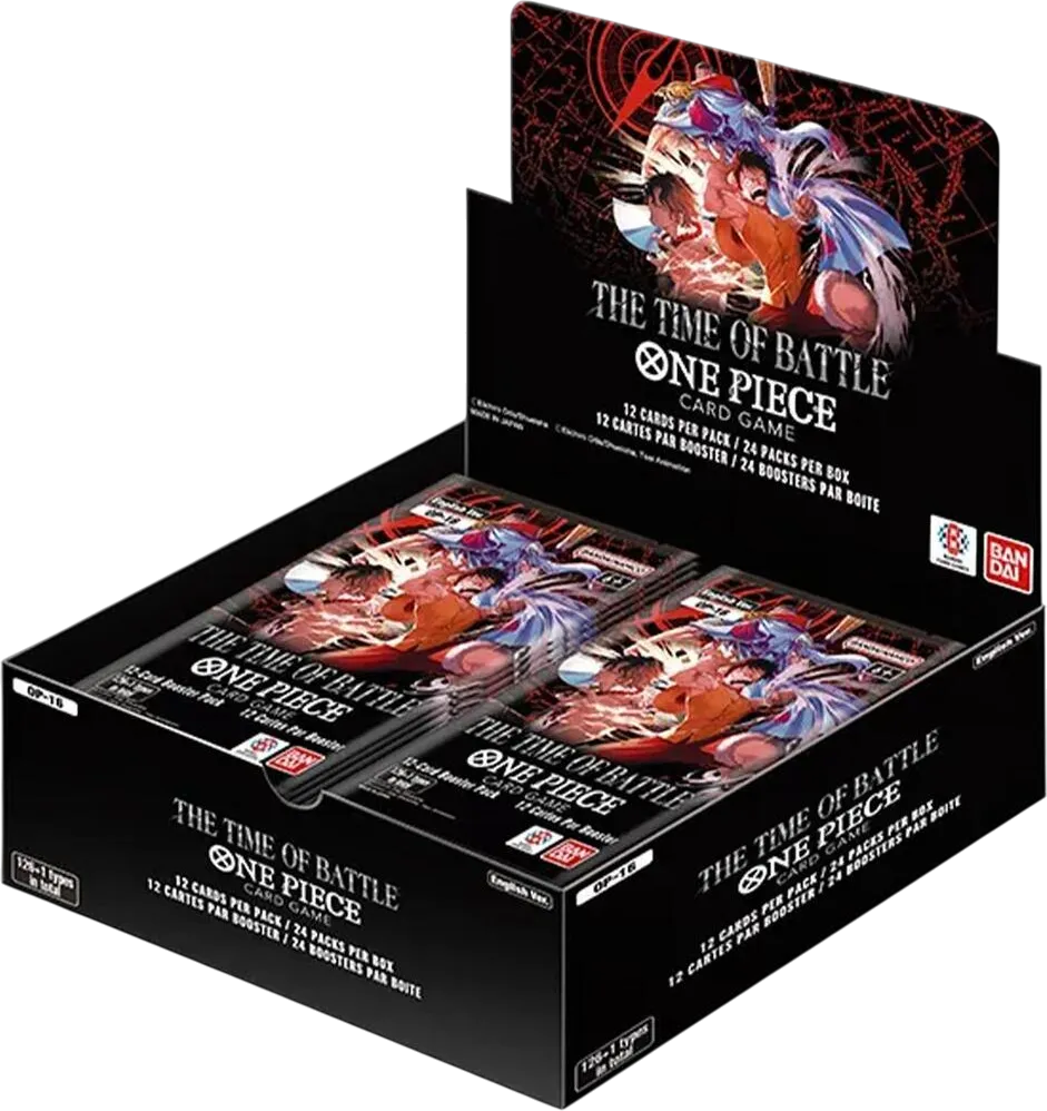 One Piece : The Time of Battle Booster Box — The Time of Battle — One Piece Card Game