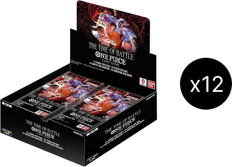 One Piece : The Time of Battle Booster Case — The Time of Battle — One Piece Card Game