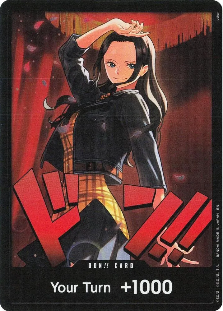 DON!! Card (Nico Robin) — Extra Booster: One Piece Heroines Edition — One Piece Card Game