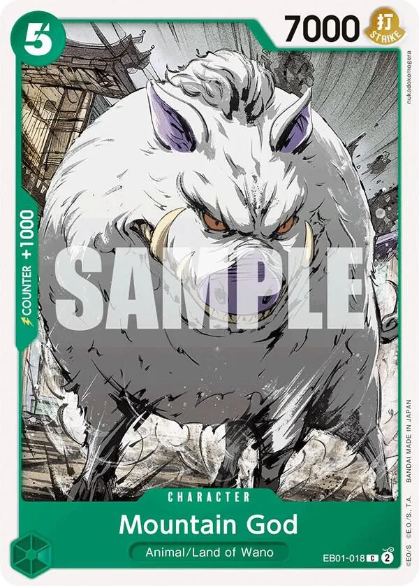 Mountain God — Extra Booster: Memorial Collection — One Piece Card Game