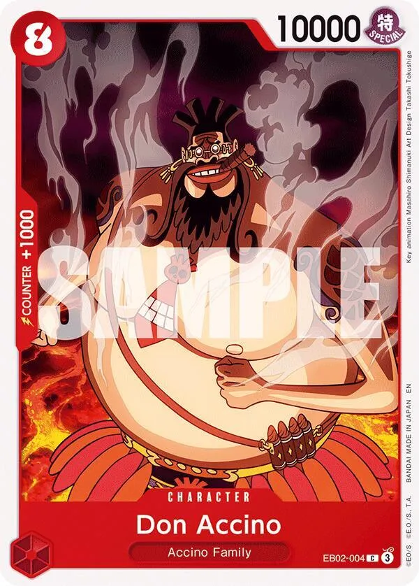 Don Accino — Extra Booster: Anime 25th Collection — One Piece Card Game