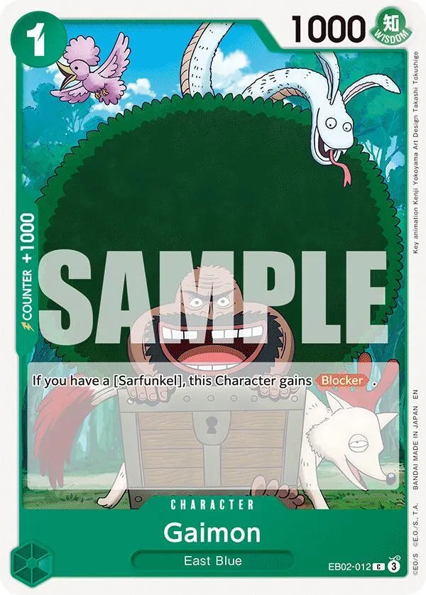 Gaimon — Extra Booster: Anime 25th Collection — One Piece Card Game