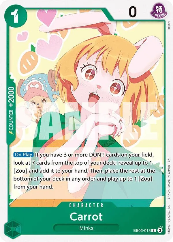 Carrot — Extra Booster: Anime 25th Collection — One Piece Card Game