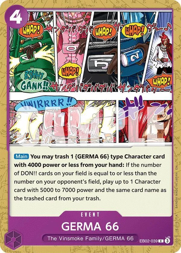 GERMA 66 — Extra Booster: Anime 25th Collection — One Piece Card Game