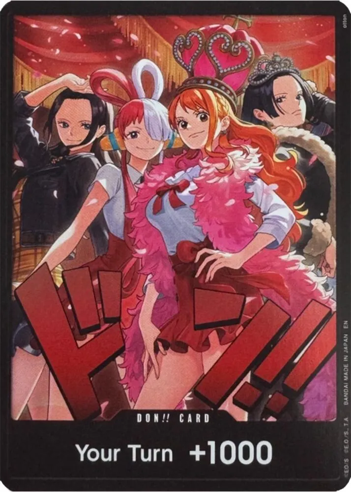 DON!! Card (Heroines Special Set) — Extra Booster: One Piece Heroines Edition — One Piece Card Game