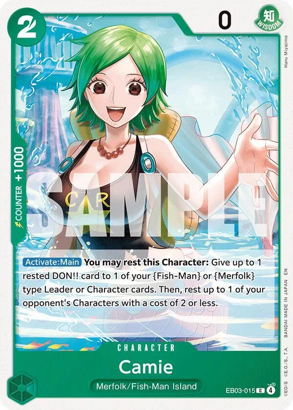 Camie (EB03-015) — Extra Booster: One Piece Heroines Edition — One Piece Card Game