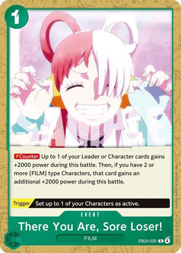 There You Are, Sore Loser! (EB03-020) — Extra Booster: One Piece Heroines Edition — One Piece Card Game