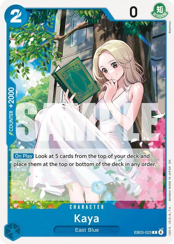 Kaya (EB03-023) — Extra Booster: One Piece Heroines Edition — One Piece Card Game