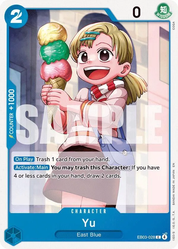 Yu (EB03-028) — Extra Booster: One Piece Heroines Edition — One Piece Card Game