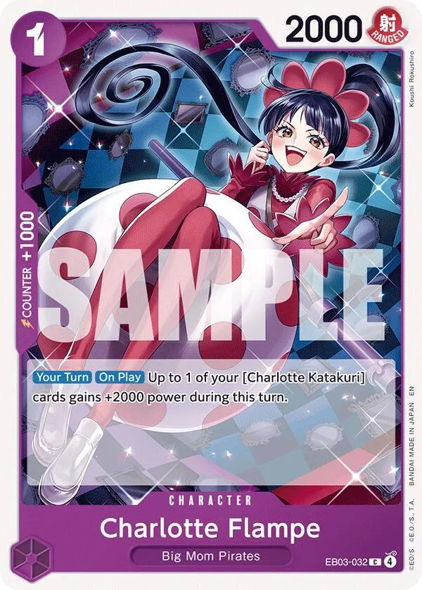 Charlotte Flampe (EB03-032) — Extra Booster: One Piece Heroines Edition — One Piece Card Game