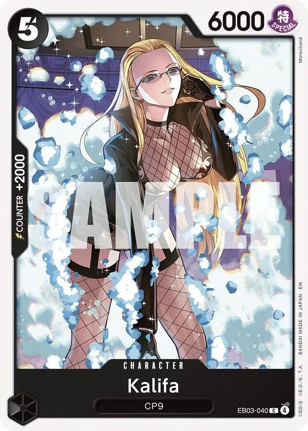 Kalifa (EB03-040) — Extra Booster: One Piece Heroines Edition — One Piece Card Game