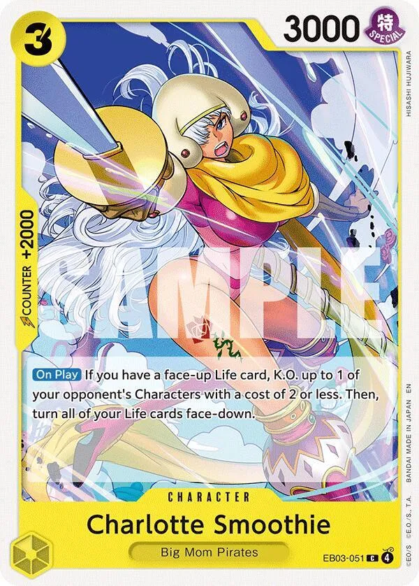 Charlotte Smoothie (EB03-051) — Extra Booster: One Piece Heroines Edition — One Piece Card Game