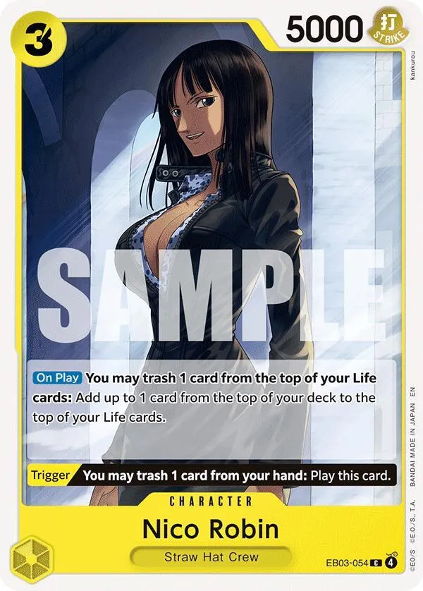 Nico Robin (EB03-054) — Extra Booster: One Piece Heroines Edition — One Piece Card Game