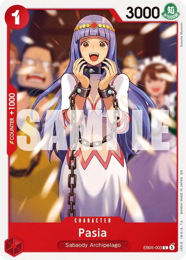 Pasia — Extra Booster: One Piece Heroines Edition Vol. 2 — One Piece Card Game
