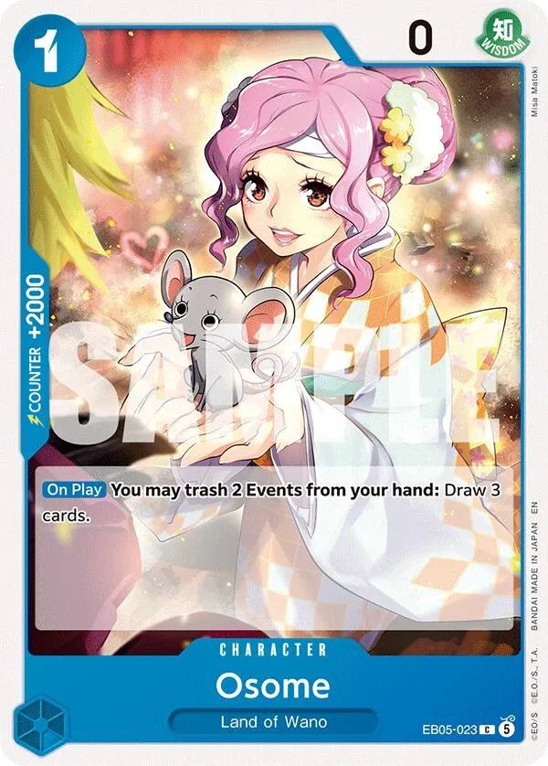 Osome — Extra Booster: One Piece Heroines Edition Vol. 2 — One Piece Card Game