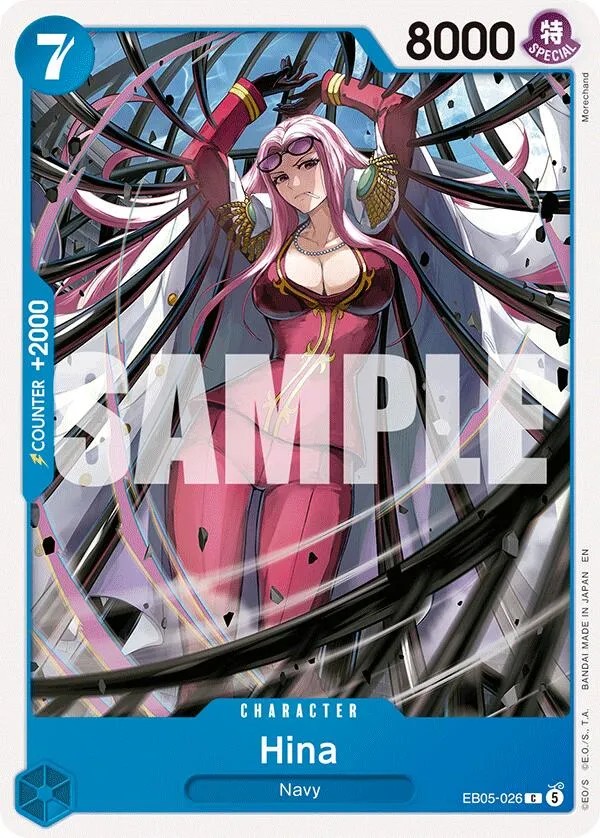 Hina from Extra Booster: One Piece Heroines Edition Vol. 2 - One Piece Card Game