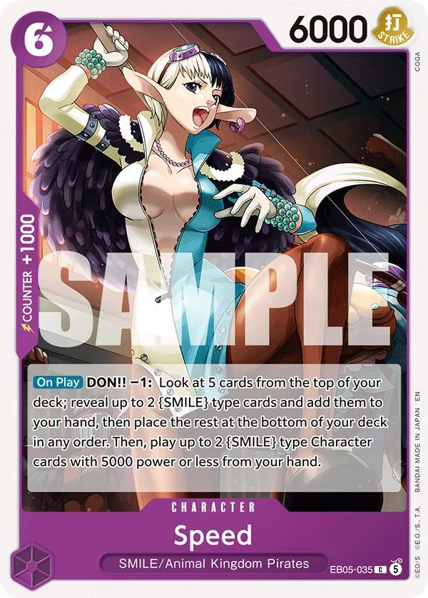 Speed — Extra Booster: One Piece Heroines Edition Vol. 2 — One Piece Card Game