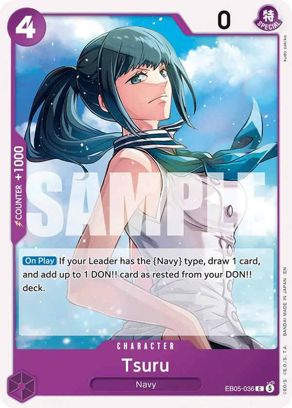 Tsuru from Extra Booster: One Piece Heroines Edition Vol. 2 - One Piece Card Game
