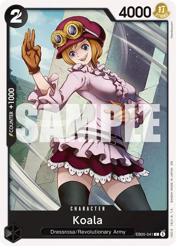 Koala from Extra Booster: One Piece Heroines Edition Vol. 2 - One Piece Card Game