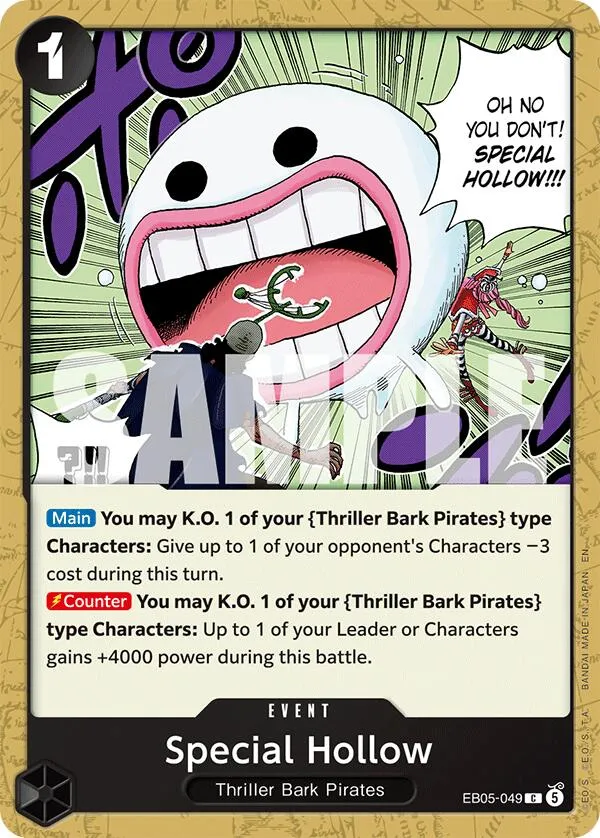 Special Hollow — Extra Booster: One Piece Heroines Edition Vol. 2 — One Piece Card Game