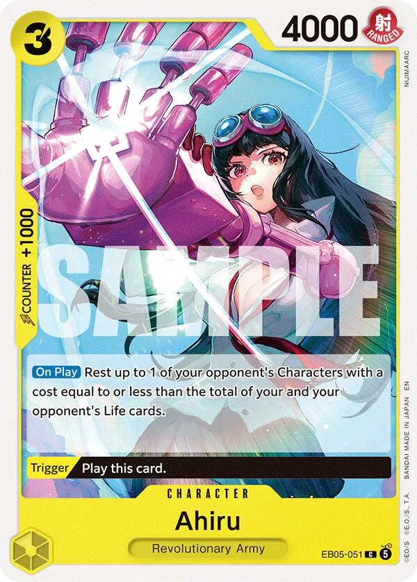 Ahiru — Extra Booster: One Piece Heroines Edition Vol. 2 — One Piece Card Game