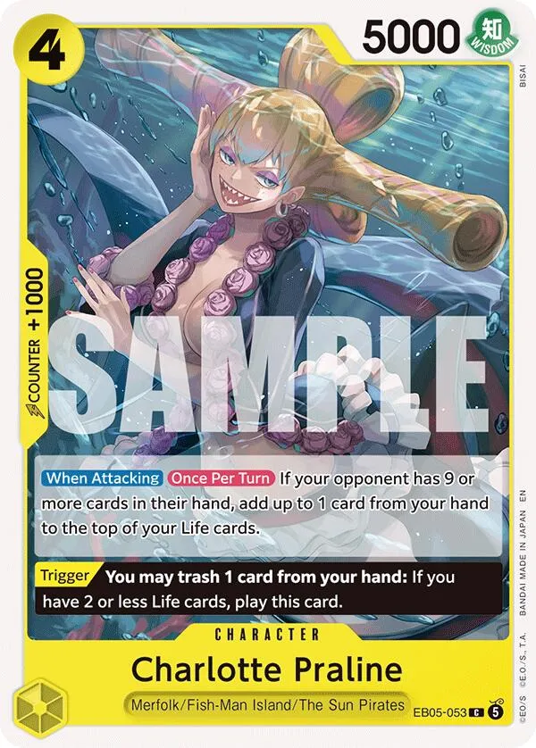 Charlotte Praline — Extra Booster: One Piece Heroines Edition Vol. 2 — One Piece Card Game